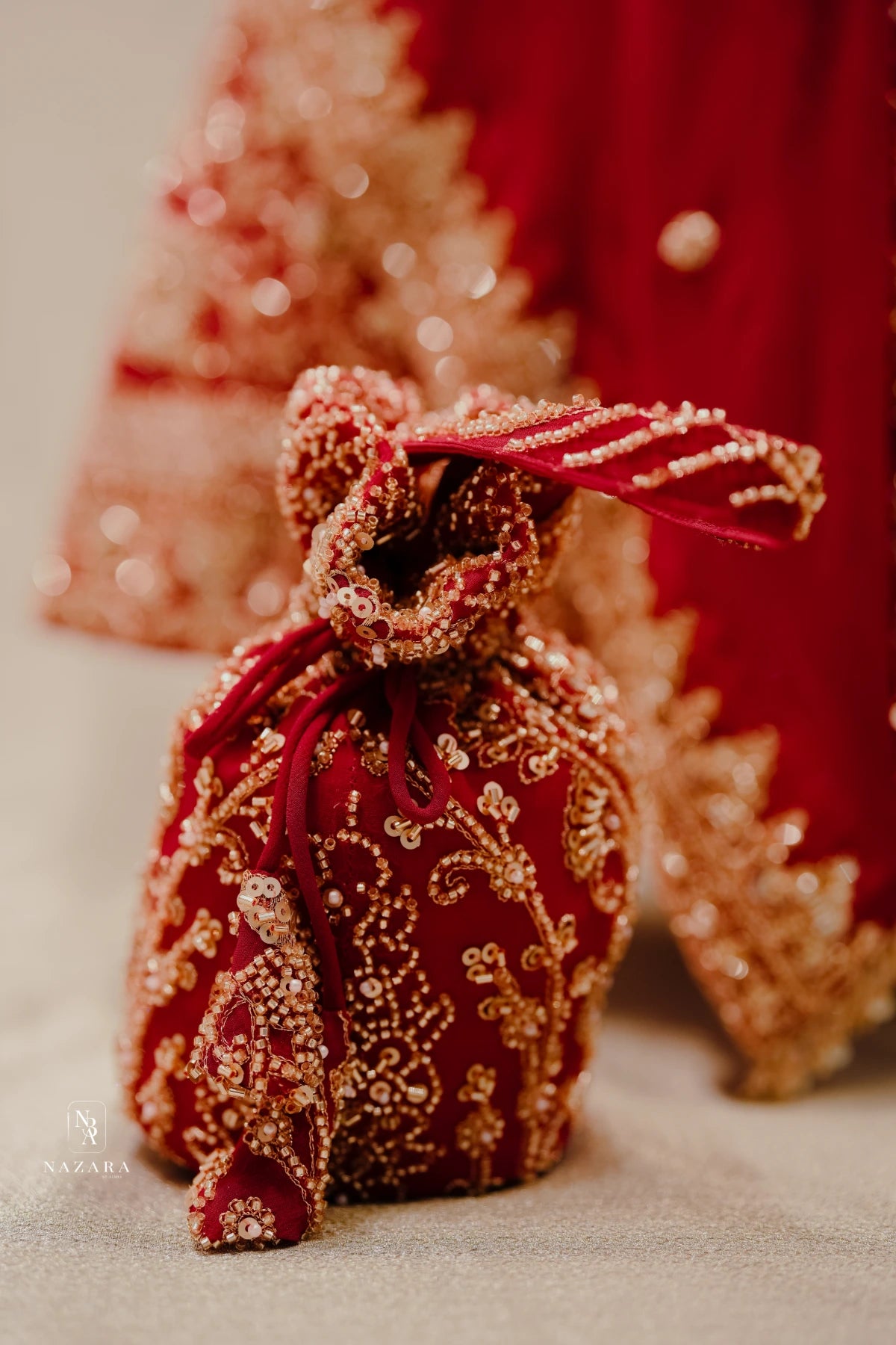 Magenta & Rani Pink Bridal Lehenga