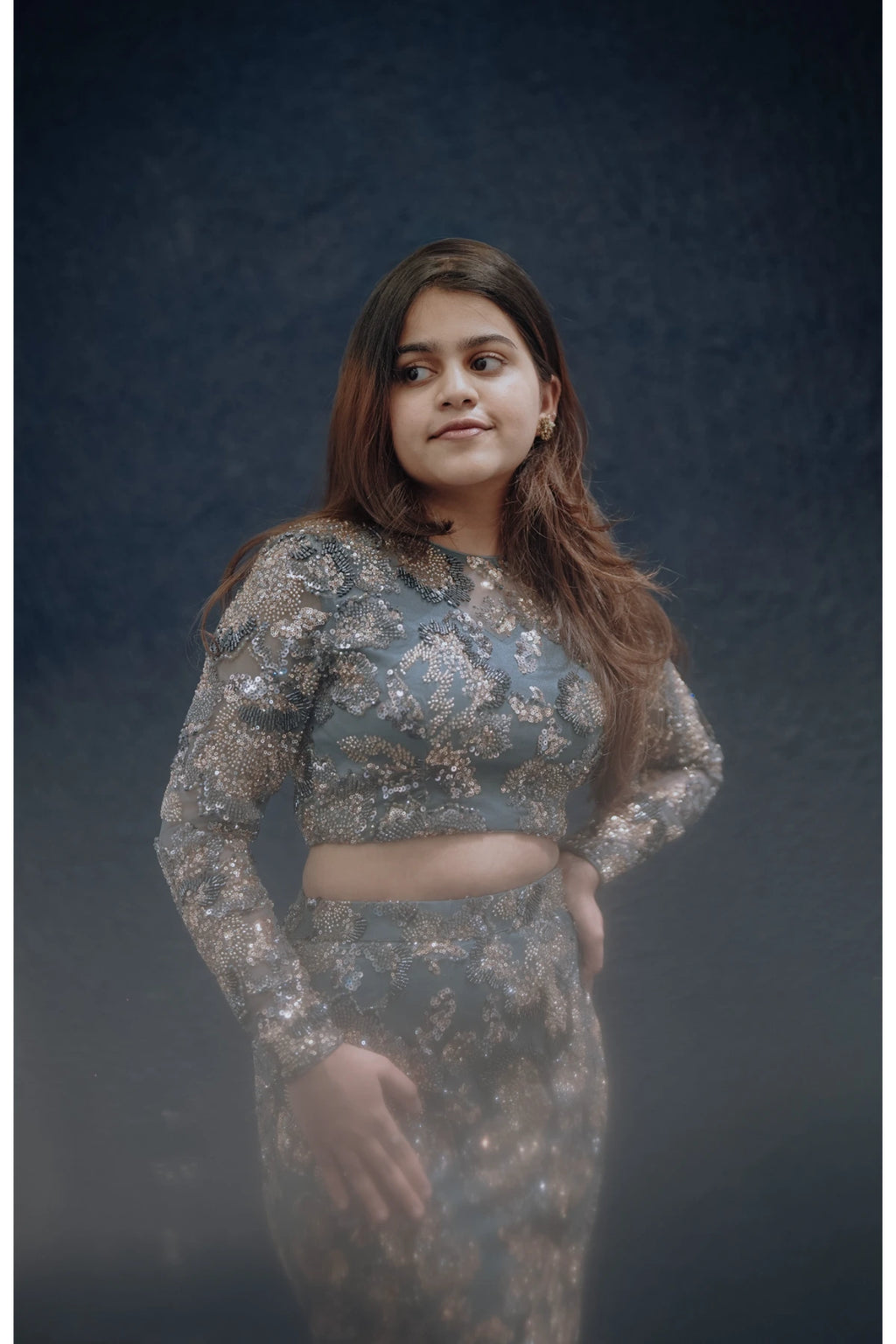 Fishcut lehenga for kids