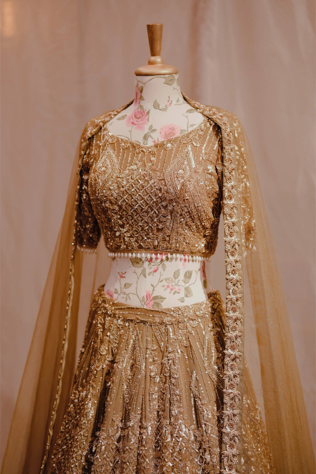 Mehendi Green Bridal Lehenga