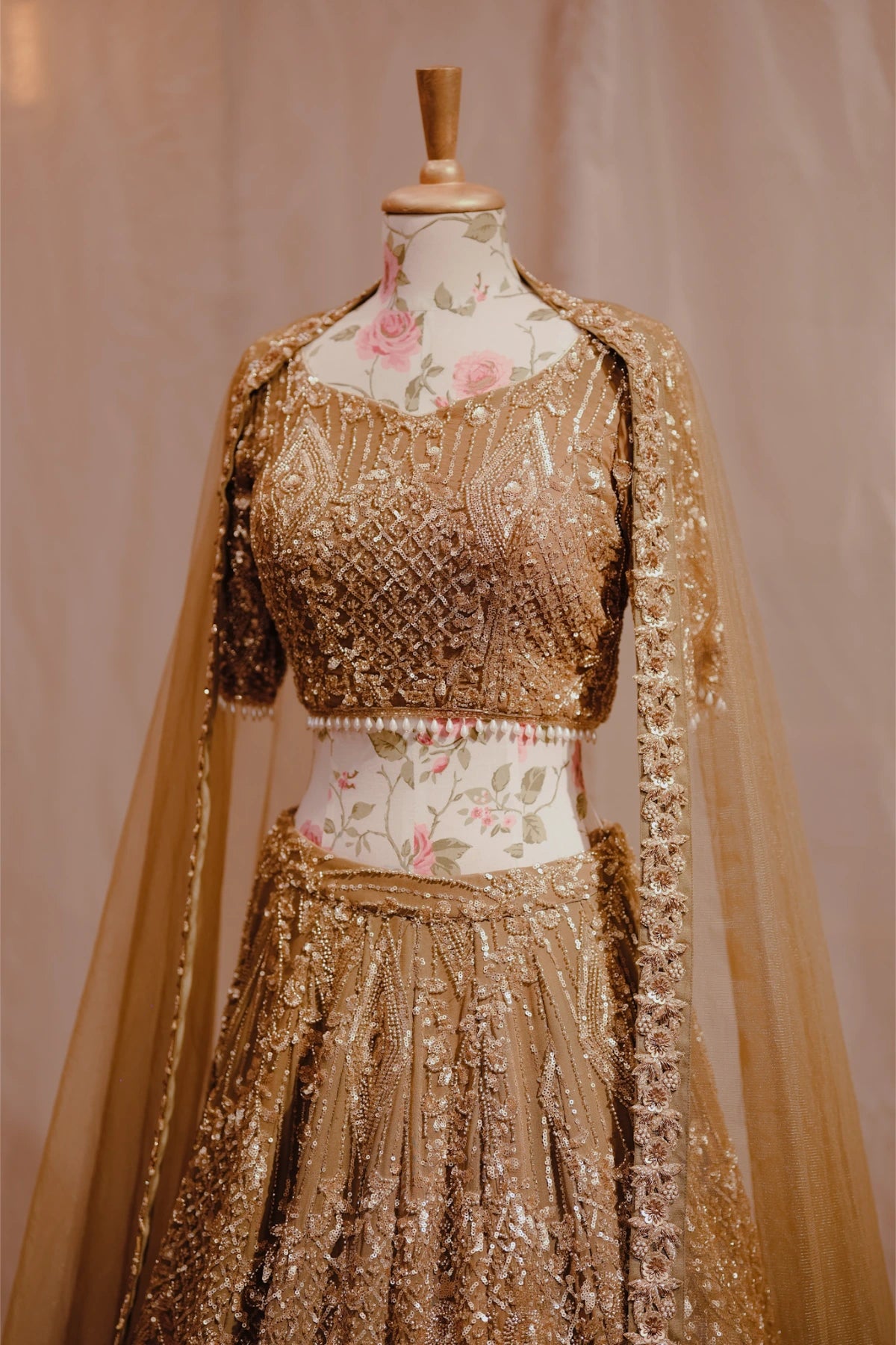 Mehendi Green Bridal Lehenga