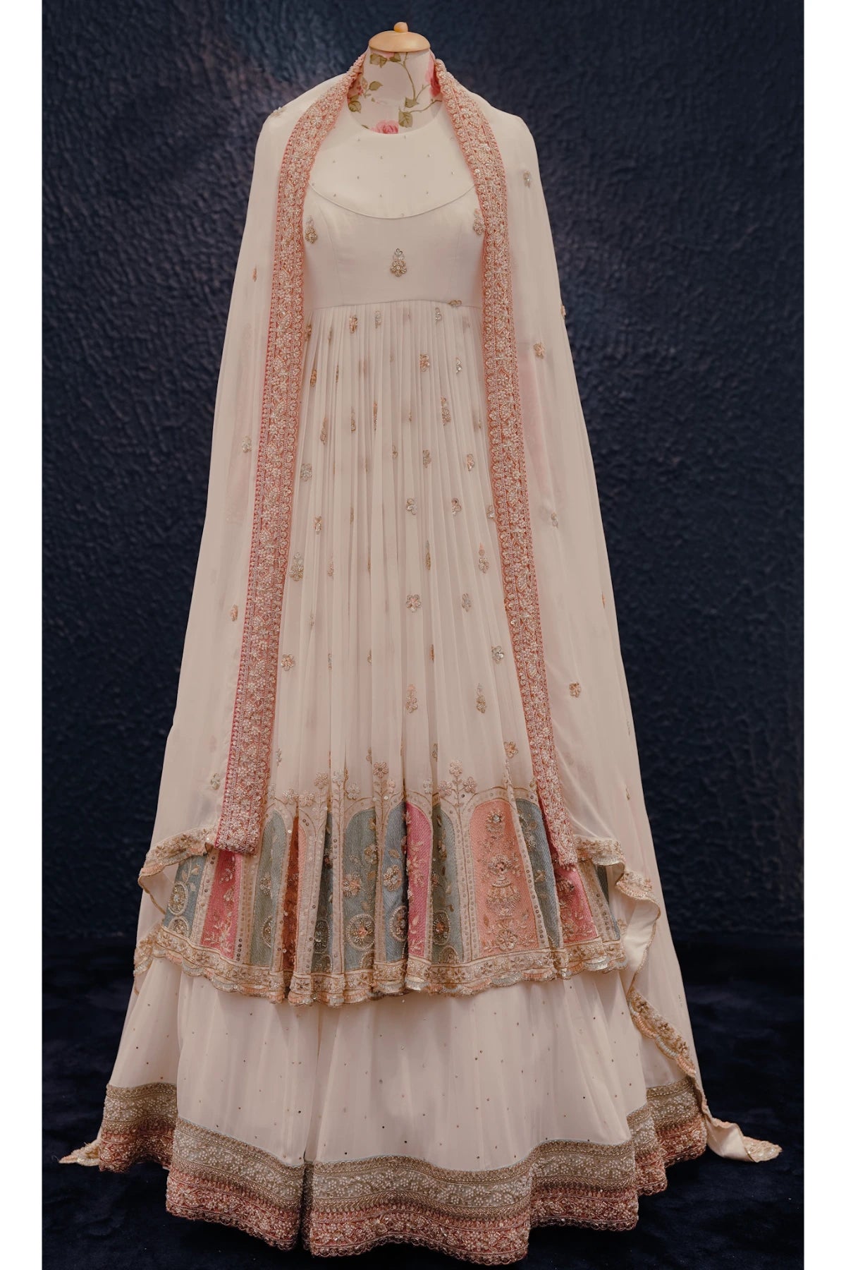 Pakistani White Nikah Outfit