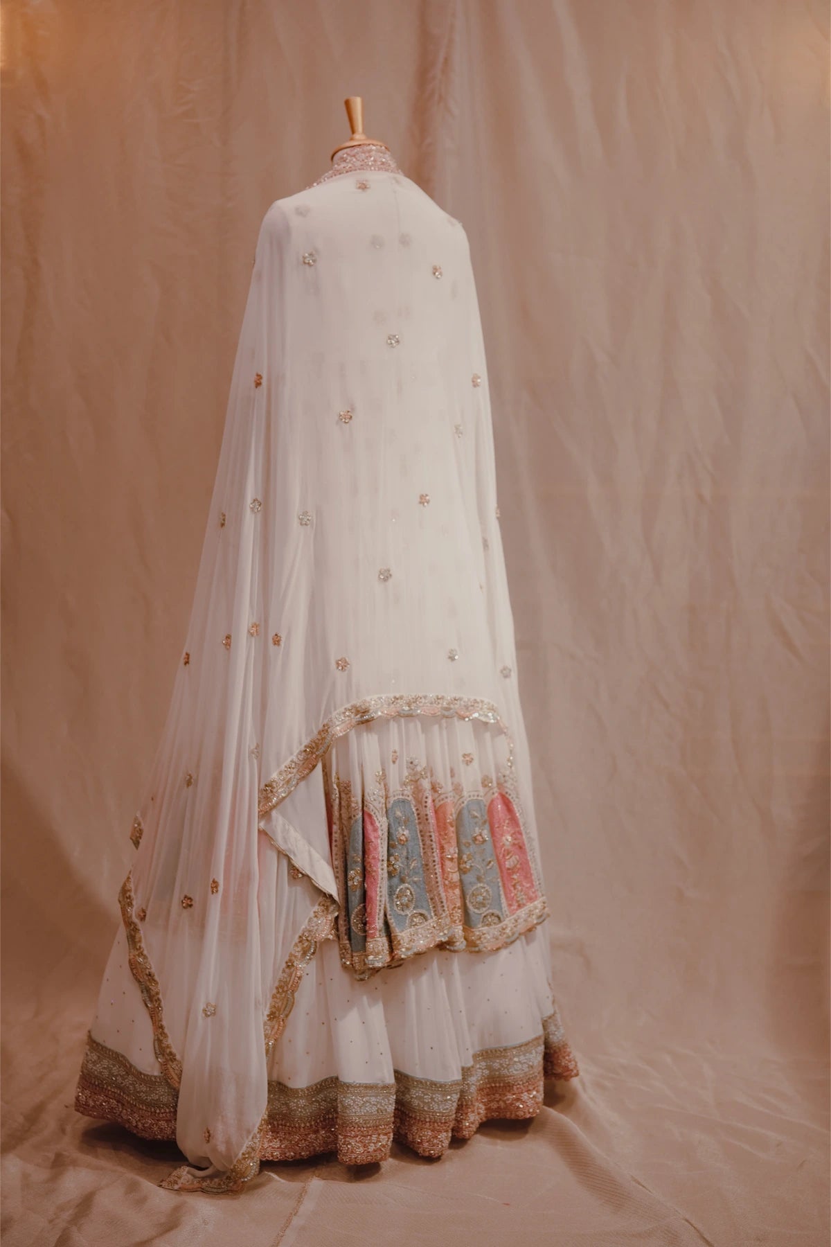 Pakistani White Nikah Outfit