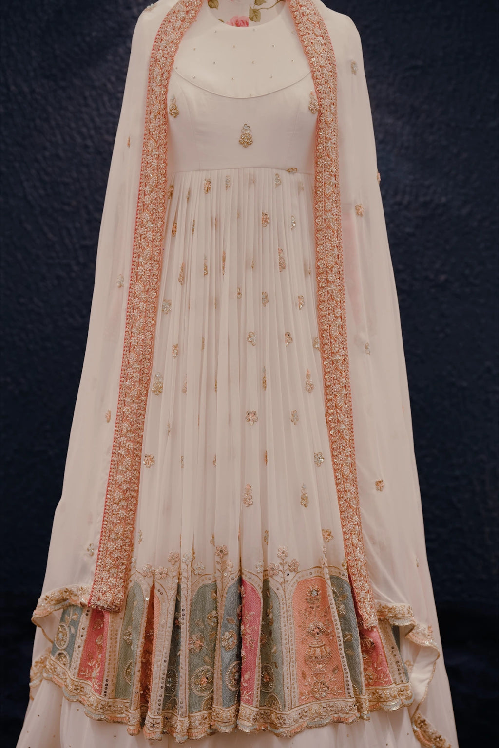 Pakistani White Nikah Outfit