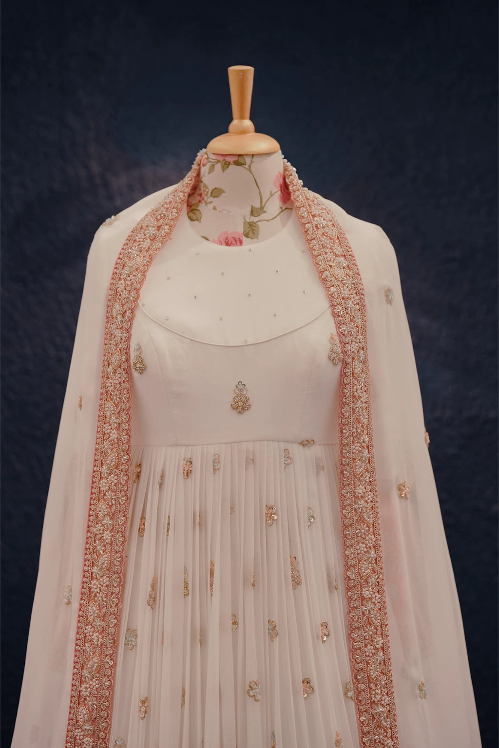 Pakistani White Nikah Outfit