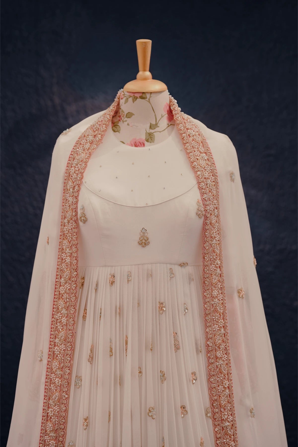 Pakistani White Nikah Outfit