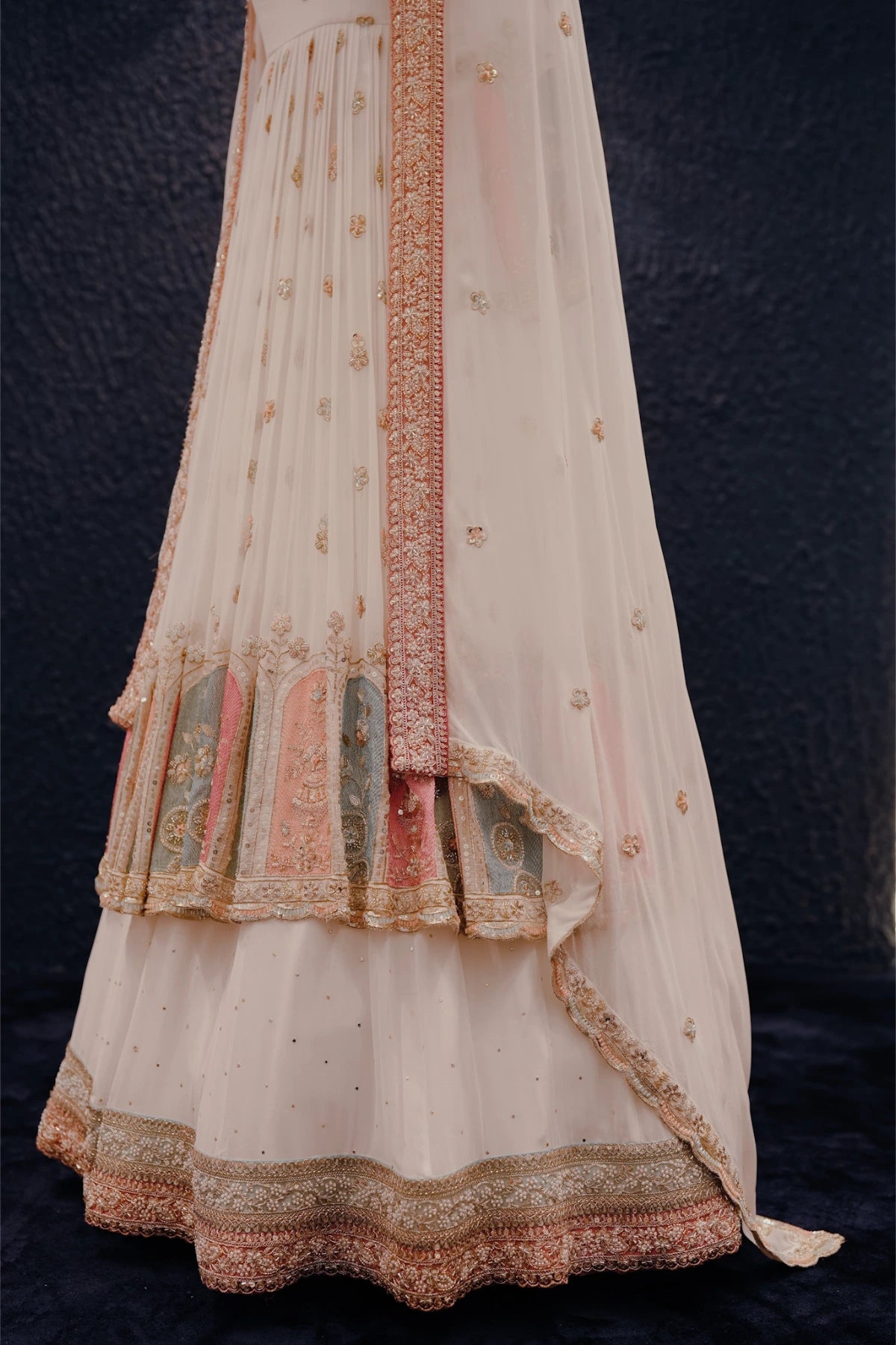 Pakistani White Nikah Outfit