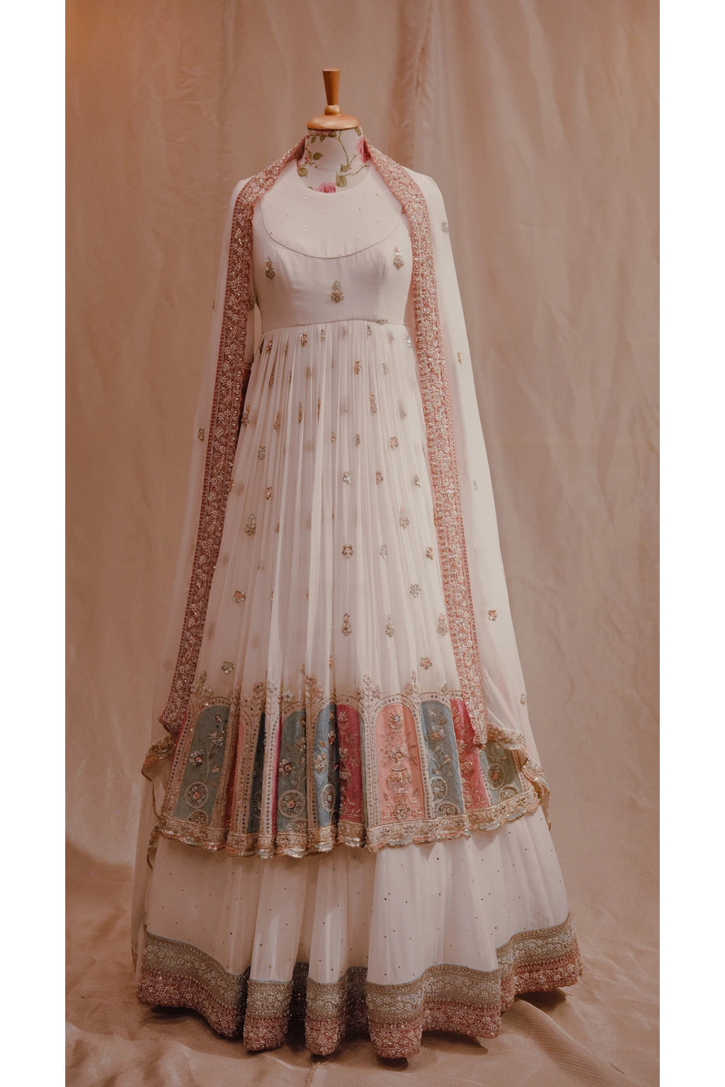 Pakistani White Nikah Outfit