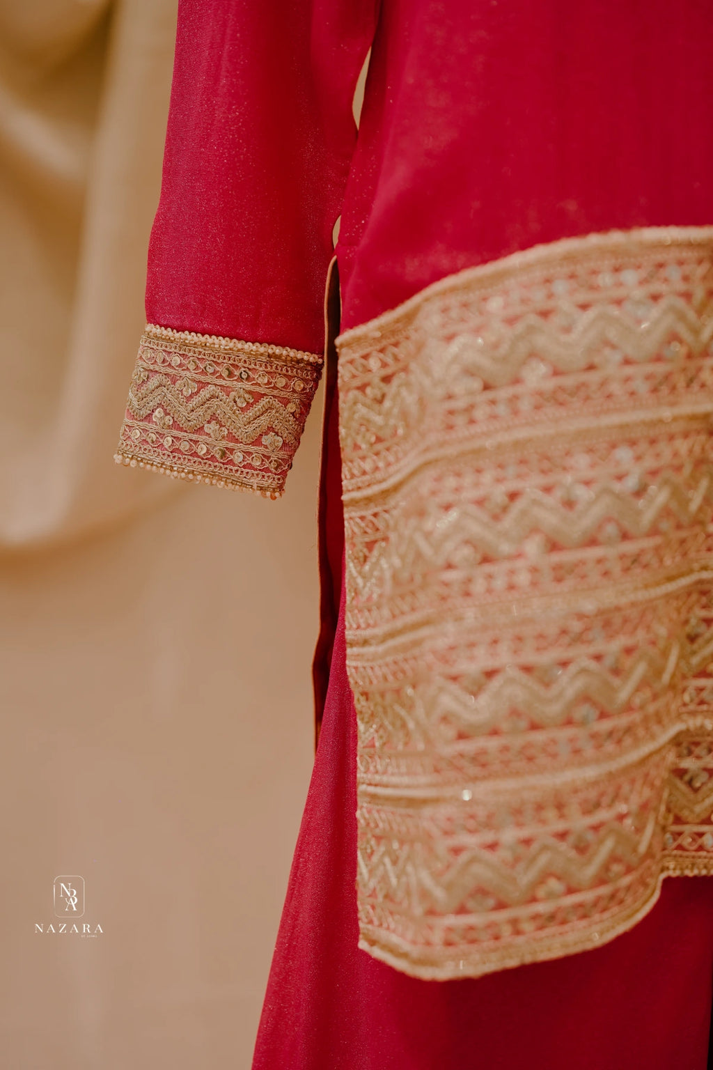 Rani pink short top and palazzo