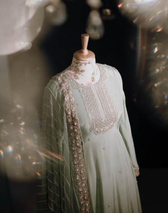 Mint Green Anarkali