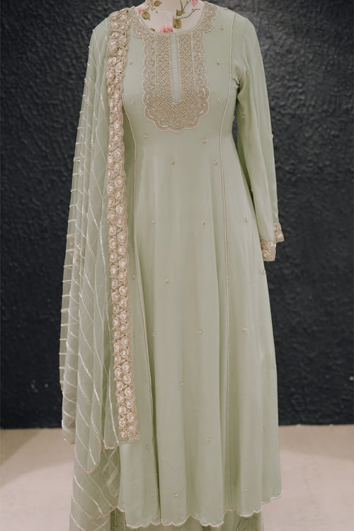 Mint Green Anarkali
