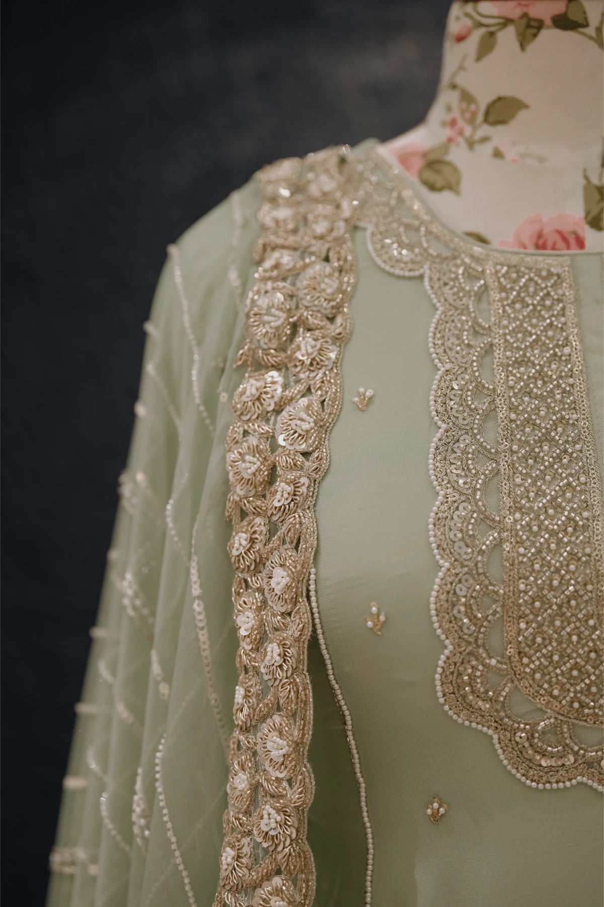 Mint Green Anarkali