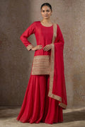 Rani pink short top and palazzo